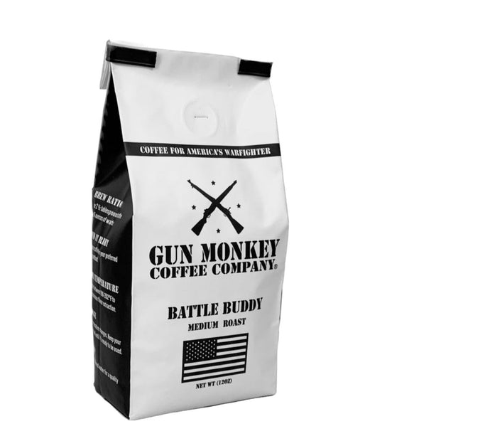 NEW: Battle Buddy (Medium Roast) - Gun Monkey Coffee Company 