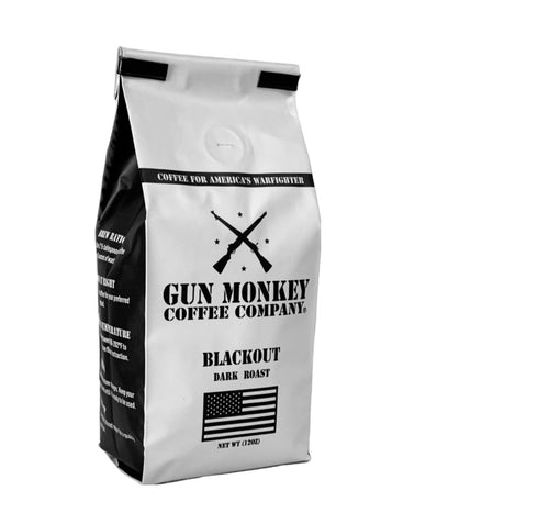 Blackout (Dark Roast) - Gun Monkey Coffee Company 